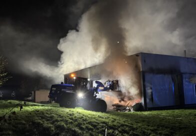B4 – Brand eines Gewerbebetriebes!
