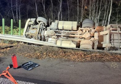 LKW-Unfall BAB 42
