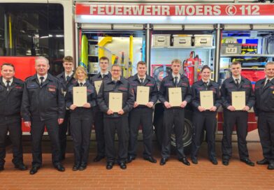 Jahreshauptversammlung des Löschzugs Hülsdonk