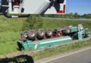 B3 – LKW-Brand nach Verkehrsunfall
